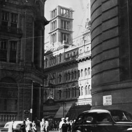 Clock Tower, General Post Office (GPO), George Street Sydney, 1942