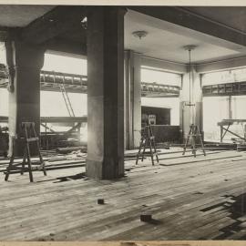 Print - Alterations to the Queen Victoria Building, Druitt Street interior, Sydney, 1918