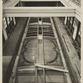 Print - First floor, alterations to the Queen Victoria Building, George Street Sydney, 1918
