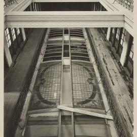 Print - First floor, alterations to the Queen Victoria Building, George Street Sydney, 1918