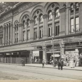 Print - Alterations to the Queen Victoria Building, George Street Sydney, 1918