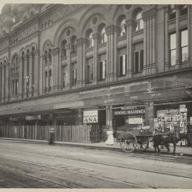 Print - Alterations to the Queen Victoria Building, George Street Sydney, 1918