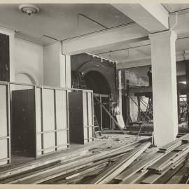 Print - Alterations to ground floor of the Queen Victoria Building, Druitt Street Sydney, 1918