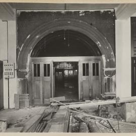 Print - Alterations to the Queen Victoria Building, Druitt Street Sydney, 1919