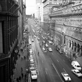 Martin Place, view east from George Street Sydney, 1970