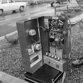 Seiko Clock installation, Alfred Street Circular Quay, 1971