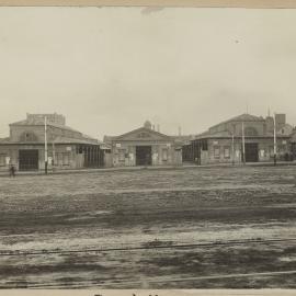 Print - Old Belmore Produce Markets, Castlereagh Street Haymarket, 1909