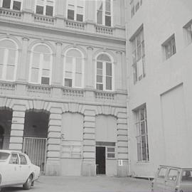 Sydney Town Hall and Block 'A' before demolition, George Street Sydney, 1971