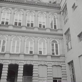 Sydney Town Hall and Block 'A' before demolition, George Street Sydney, 1971