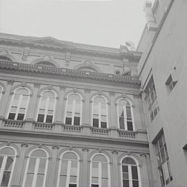 Sydney Town Hall and Block 'A' before demolition, George Street Sydney, 1971