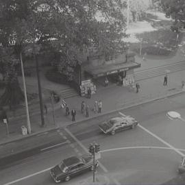 Streetscape, Elizabeth Street Sydney, 1973