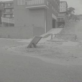 Road condition, Boronia Street Moore Park, 1972