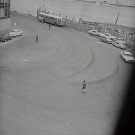 Opera House site, corner Circular Quay East and Macquarie Street Sydney, 1973