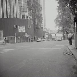 Opera House site, Phillip Street Sydney, 1973