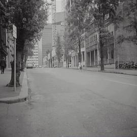 Opera House site, Phillip Street Sydney, 1973