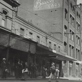 Newspaper shop on Elizabeth Sydney, 1933