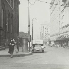 Southerly view along Elizabeth Street from King Street Sydney, 1934