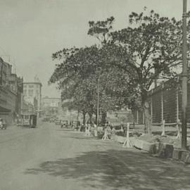 Reconstruction of Elizabeth Street Surry Hills, 1936