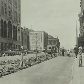 Southerly view along Elizabeth Street from Martin Place Sydney, 1933