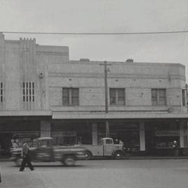 Art deco buildings on Enmore Road Enmore, circa 1950