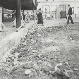 Reconstruction of Bay Street Ultimo, 1936