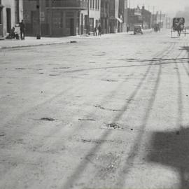 Horse and cart on Bay Street Ultimo, 1936