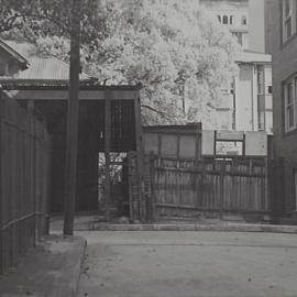 Southerly view along Baroda Street Elizabeth Bay (Kings Cross), 1940