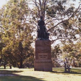 Statue of Henry Lawson, The Domain Sydney, 1986