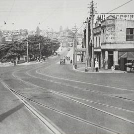 Bayswater Road Rushcutters Bay, 1929