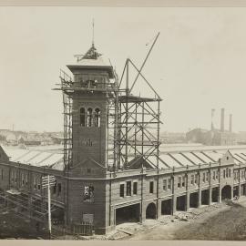 A-00038755 Print - Construction of the City Municipal Fruit Market Building Number 3, Hay and Quay Streets Haymarket, 1914