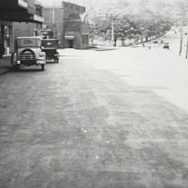 Bayswater Road after reconstruction, Rushcutters Bay (Kings Cross), 1932