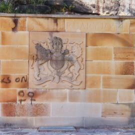 Queen Elizabeth II Memorial wall, Sydney, 1986