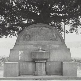 Cricketers' memorial, South Dowling Street Moore park, 1933