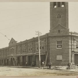 Print - City Municipal Fruit Market Building Number 3, corner of Quay and Hay Streets Haymarket, 1911