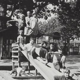 Moore Park Playground, Moore Park Road and Anzac Parade Moore Park, 1936