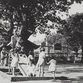 Moore Park Playground, Moore Park Road and Anzac Parade Moore Park, 1936