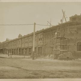 Print - City Municipal Fruit Market Building Number 3, corner of Hay and Quay Streets Haymarket, 1911