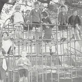 Moore Park Children's playground, Moore Park Road Anzac Parade and South Dowling Street, 1936