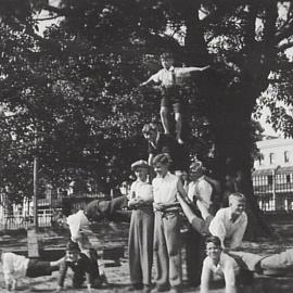 Children's playground corner of Moore Park Road and Anzac Parade Moore Park, 1936