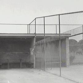 Weather shelter at the Moore Park Children's Playground, Moore Park Road and Anzac Parade, 1936