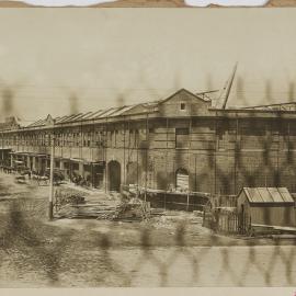 Print - City Municipal Fruit Market Building Number 3 from Hay Street Haymarket, 1911