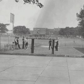 Moore Park Children's Playground and sports fields Moore Park, 1936