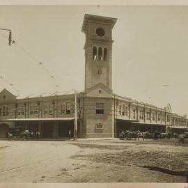 Print - City Municipal Fruit Market Building Number 3, corner of Ultimo Road and Quay Street Haymarket, 1911