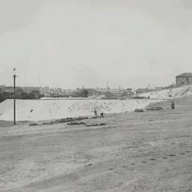 Future site of ES Marks Athletic Field, Dacey Avenue Moore Park, circa 1920