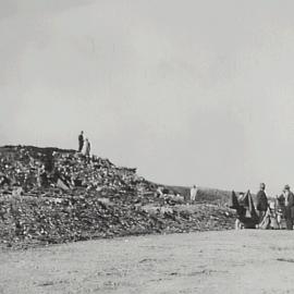 Moore Park Garbage tip Moore Park, circa 1937