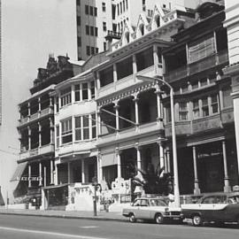Street view, Macquarie Street Sydney, 1960