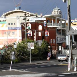 View of the Broadway Shopping Centre from Glebe Point Road Glebe, 2002