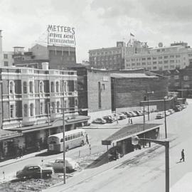 Street view, Alfred Street Sydney, 1960