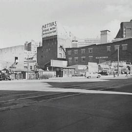 Street view, George and Alfred Streets Sydney, 1960