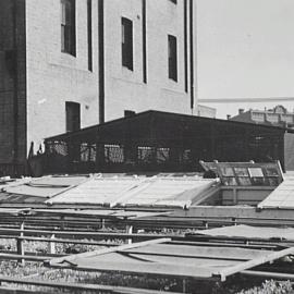 Propagating boxes and beds at the Council nursery, Bay Street Ultimo, 1936